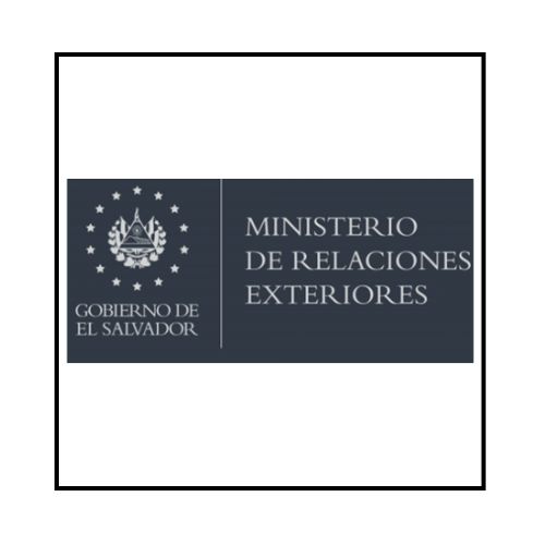 Logotipo del Ministerio de Relaciones Exteriores de El Salvador